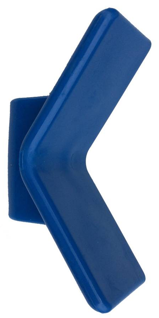 Cantonal Bugstütze blau PE (streifenfrei) 72x22 mm