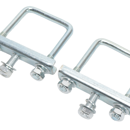 Cantonal Deichselklemmen für Stützradklemme Vierkant (48 mm) für Rohr 60 mm ( 2 Stück)