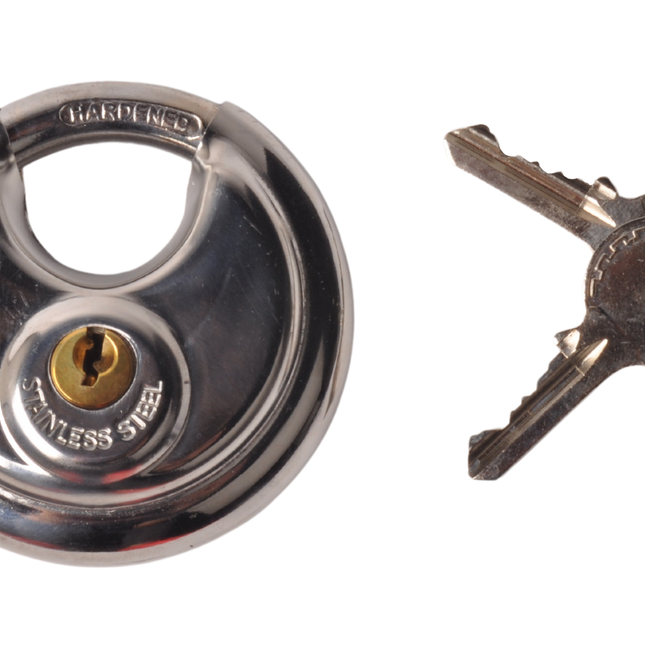 Cantonal Diskusschloss aus gehärtetem Stahl (basic)