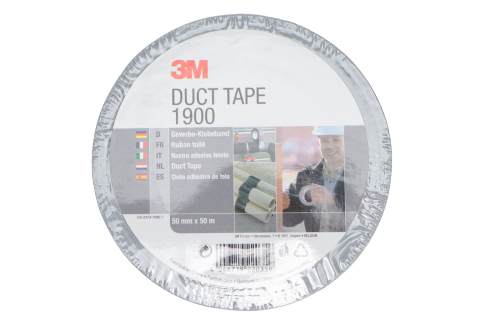 Cantonal DuctTape 3M 1900 Economy 50 mm x 50 Meter silber
