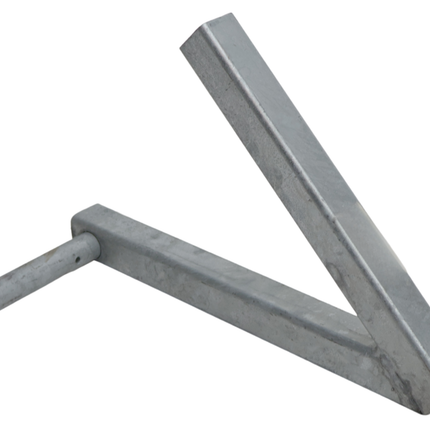 Cantonal Einseitiger Stütz-/Zentrierfuß für Bugrolle - links