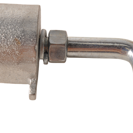 Cantonal Endstück für Bruststange Pferdeanhänger 53x43 mm - 90 Grad