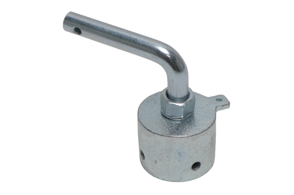 Cantonal Endstück für Bruststange Pferdeanhänger 53x43 mm - 90 Grad