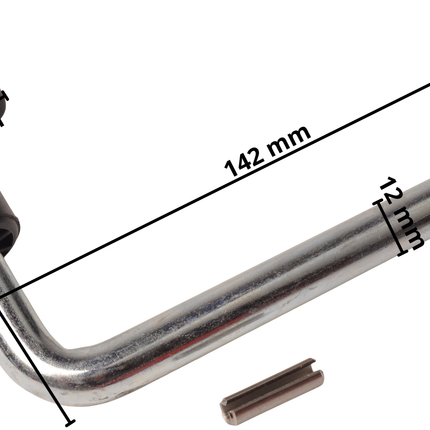 Cantonal Ersatz Handkurbel  für automatisches Stützrad -  17 mm