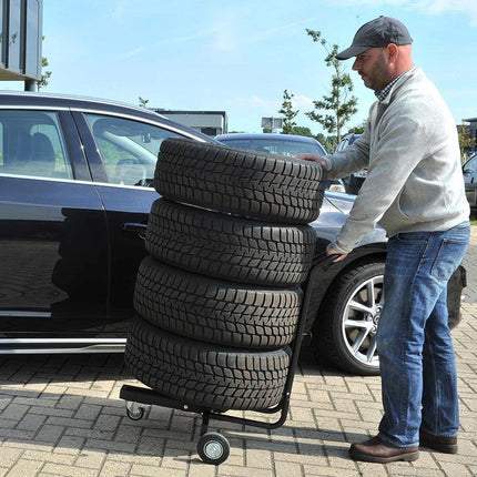 Cantonal Fahrbarer Felgenbaum mit Griff für 4 Räder