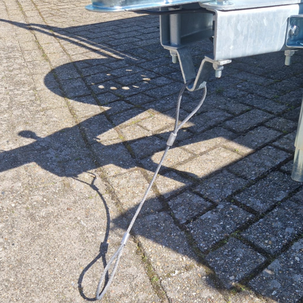 Cantonal Fangseil für ungebremste Anhänger aus Stahl - 53 cm