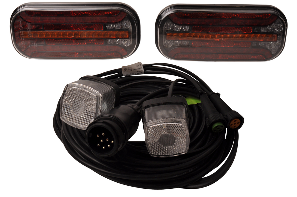 Cantonal Fristom FT-230 LED Rückleuchten Set - 13P - inkl. Markierung