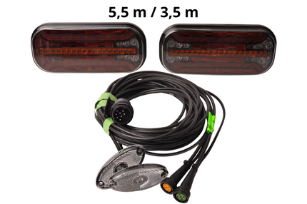 Cantonal Fristom FT-230 LED Rückleuchten Set - 13P - inkl. Markierung