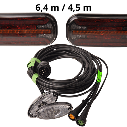 Cantonal Fristom FT-230 LED Rückleuchten Set - 13P - inkl. Markierung