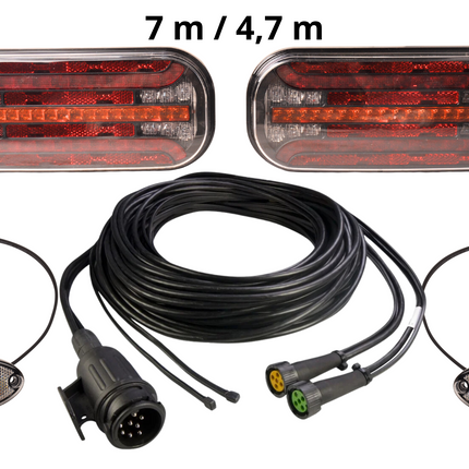 Cantonal Fristom FT-230 LED Rückleuchten Set - 13P - inkl. Markierung