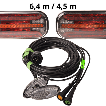 Cantonal Fristom FT-230 LED Rückleuchten Set - 13P - inkl. Markierung