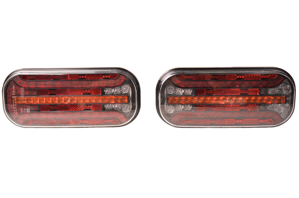 Cantonal Fristom FT-230 LED Rückleuchten Set - 13P - inkl. Markierung