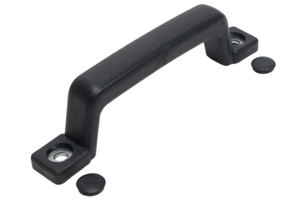 Cantonal Griff PVC - schwarz - 155 mm Mittenabstand