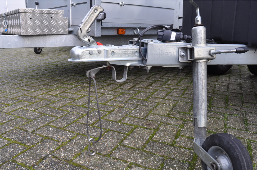 Cantonal Halter für Abreisseil komplett für ungebremste Anhänger