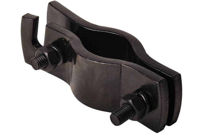 Cantonal Halter für Abreißseil am Zughaken (Autoteil) - schwarz