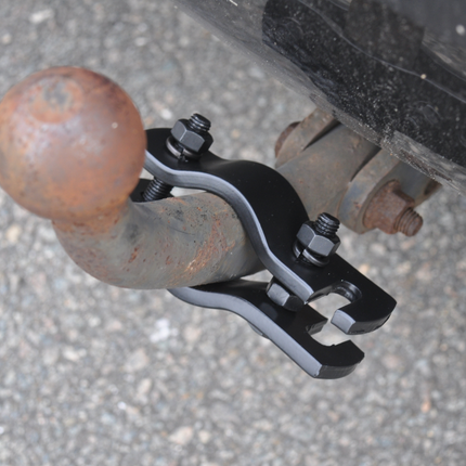 Cantonal Halter für Abreißseil am Zughaken (Autoteil) - schwarz