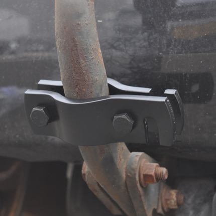 Cantonal Halter für Abreißseil am Zughaken (Autoteil) - schwarz