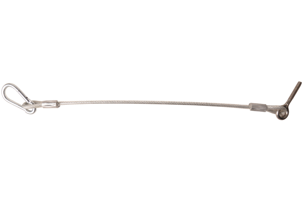 Cantonal Heckklappenkabel mit Karabiner 43 cm