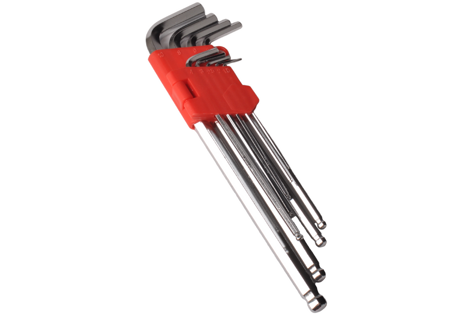 Cantonal Inbusschlüsselsatz 9-teilig - Zoll