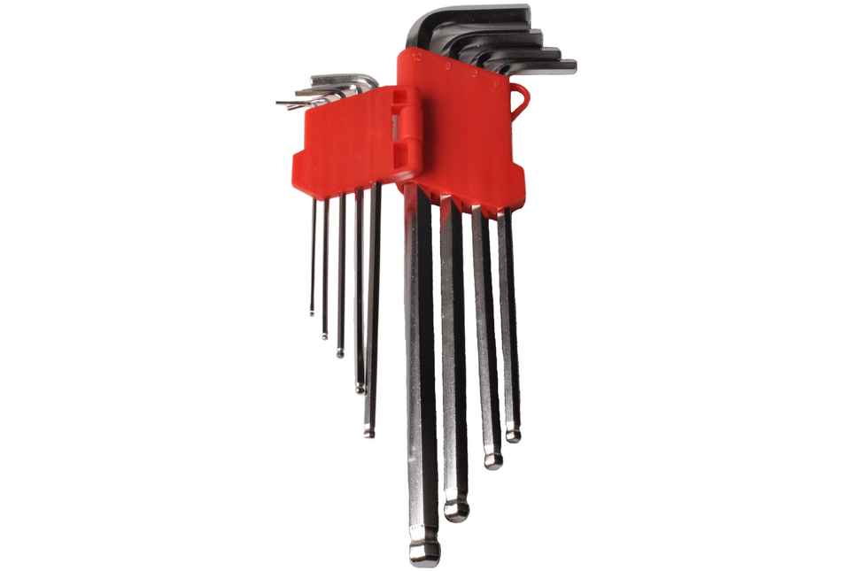 Cantonal Inbusschlüsselsatz 9-teilig - Zoll