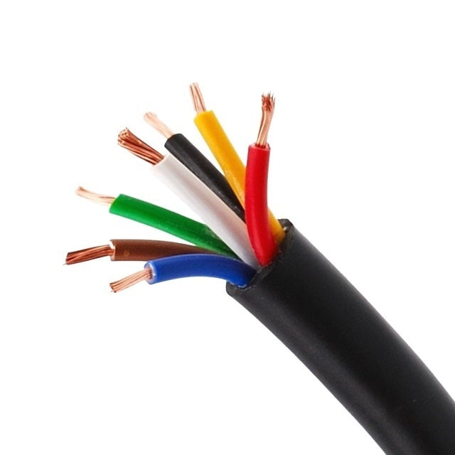 Cantonal Kabel 7-adrig (1,00 mm²) - geeignet für Anhänger, Caravans, Faltcaravans und ähnliches