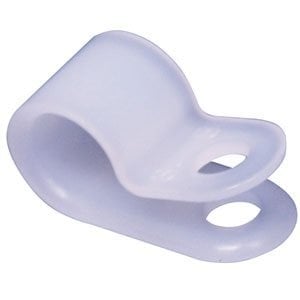 Cantonal Kabelhalter (4,8 mm) zur Befestigung des Beleuchtungskabels - 20 Stück