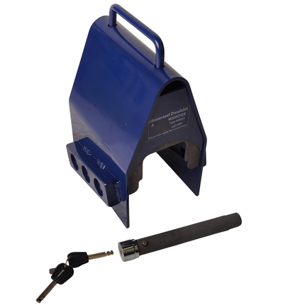 Cantonal Kastenschloss / Anhängerschloss (Taschenmodell) mit SCM-Zulassung - kann auch im angehängten Zustand verwendet werden