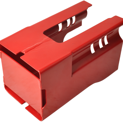 Cantonal Kastenschloss Cantonal - rot - Stahl - Inkl. Edelstahl Diskusschloss mit 2 Schlüsseln