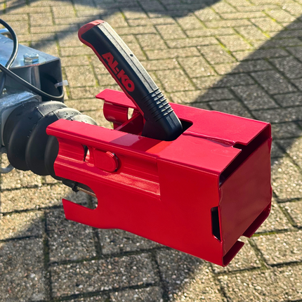 Cantonal Kastenschloss Cantonal - rot - Stahl - Inkl. Edelstahl Diskusschloss mit 2 Schlüsseln