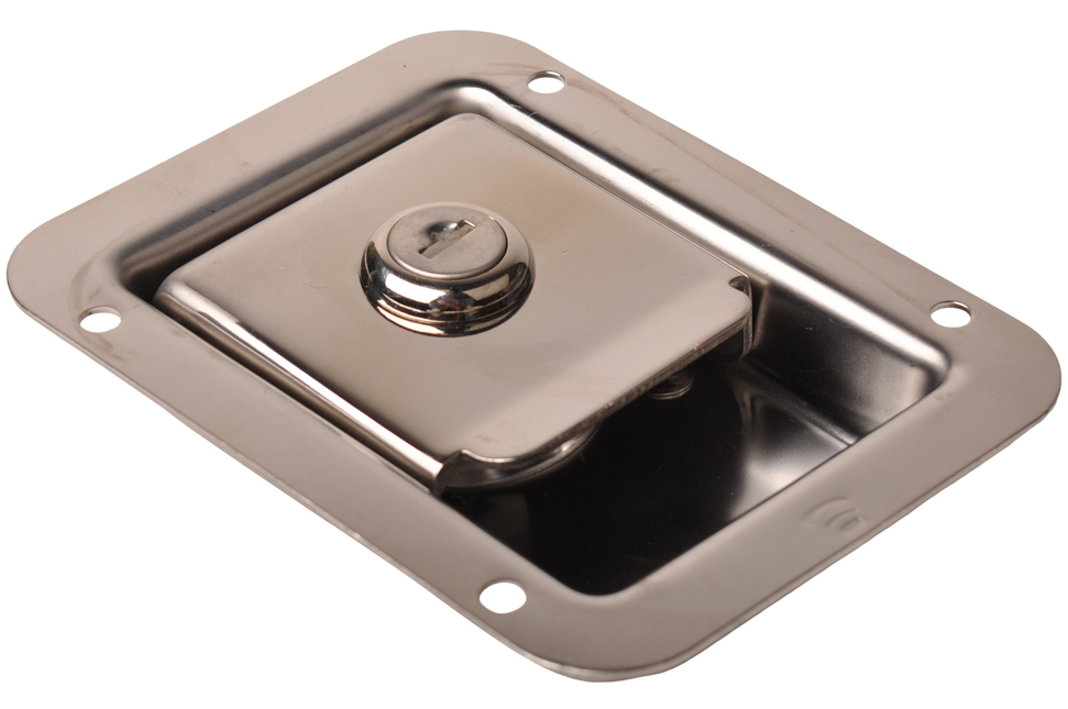 Cantonal Kastenverschluss Edelstahl 120x90 mm gleichschließend