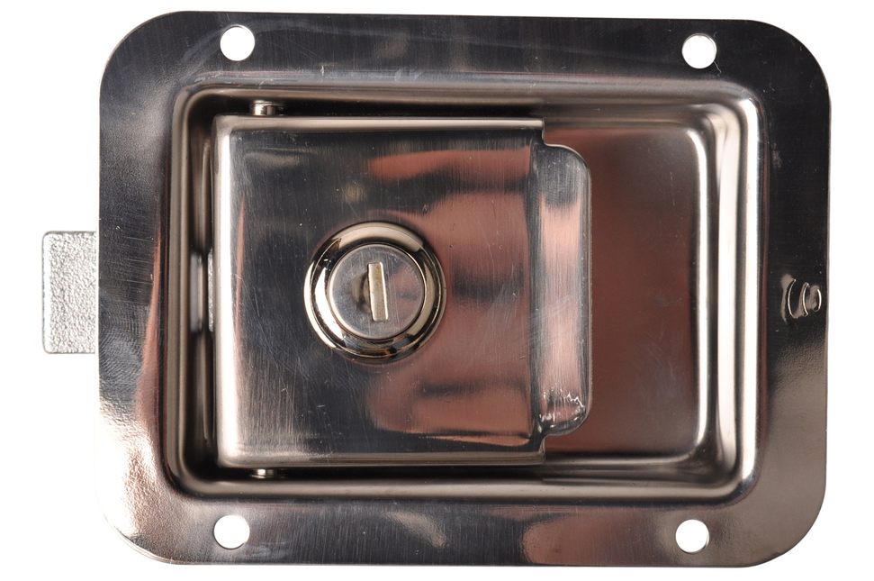 Cantonal Kastenverschluss Edelstahl 120x90 mm gleichschließend