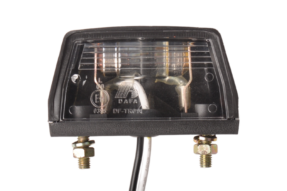 Cantonal Kennzeichenbeleuchtung mit Kabel (2x25 cm)