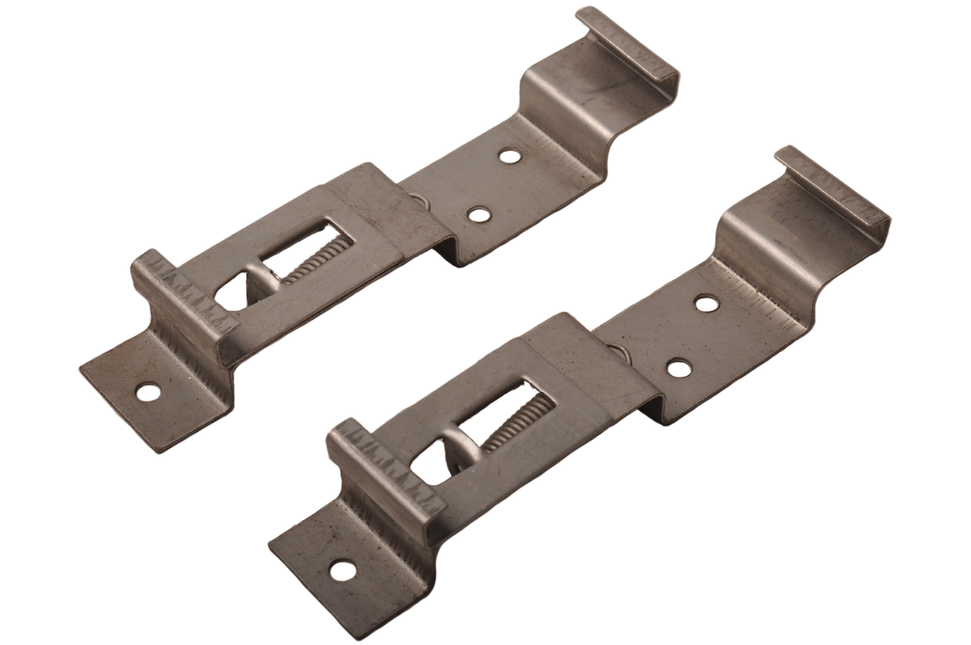 Cantonal Kennzeichenhalter für Anhänger und Wohnwagen - Edelstahl (2 Stück)