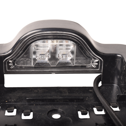 Cantonal Kennzeichenhalter mit Kennzeichenleuchte LED 800 mm