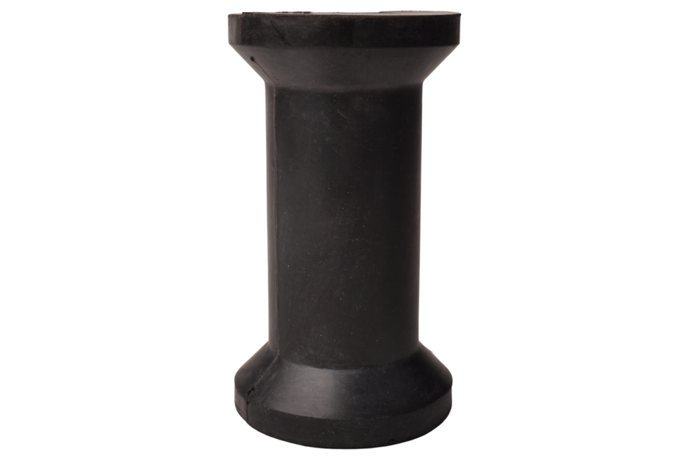 Cantonal Kielrolle schwarz - 136x75 mm - 22 mm Nabendurchmesser