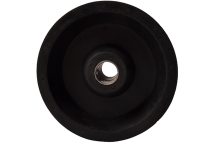 Cantonal Kielrolle schwarz - 145x86 mm - 22 mm Nabendurchmesser
