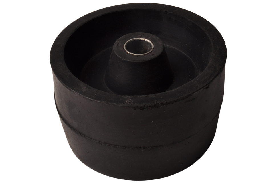 Cantonal Kielrolle schwarz - 145x86 mm - 22 mm Nabendurchmesser