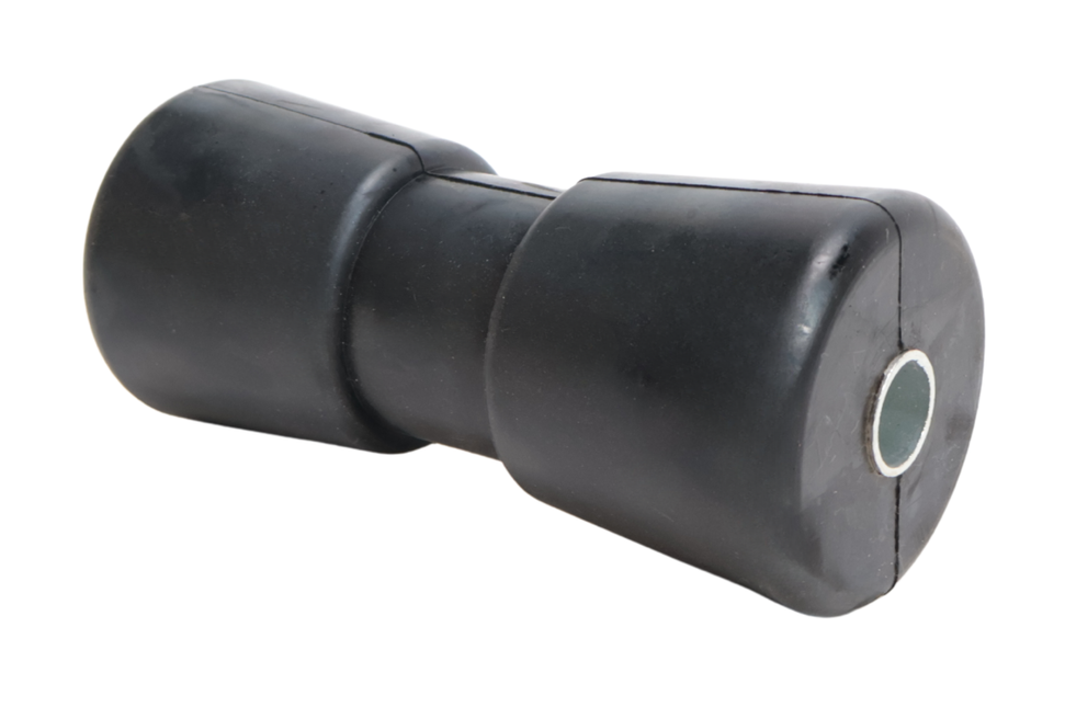 Cantonal Kielrolle schwarz - 188x83 mm - 21 mm Nabendurchmesser