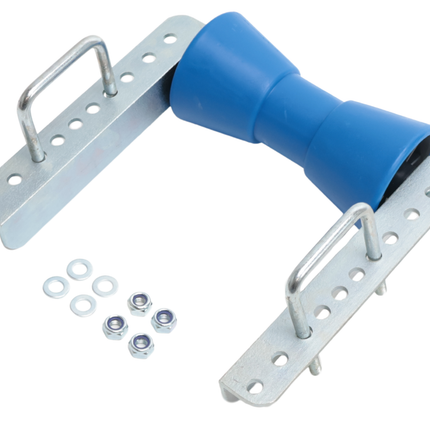 Cantonal Kielrollensatz - 200x104 mm - blau - inklusive Bügel 100x73 mm - PE