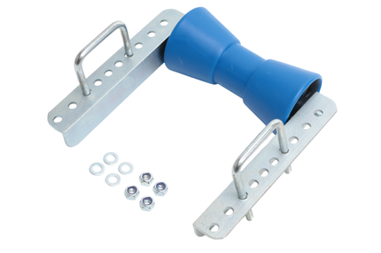 Cantonal Kielrollensatz - 200x104 mm - blau - inklusive Bügel 100x73 mm - PE