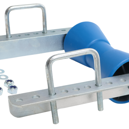 Cantonal Kielrollensatz - 200x104 mm - blau - inklusive Bügel 100x73 mm - PE