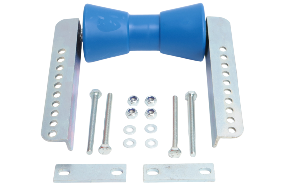 Cantonal Kielrollensatz - 200x104 mm - blau - inklusive Bügel 100x73 mm - PE