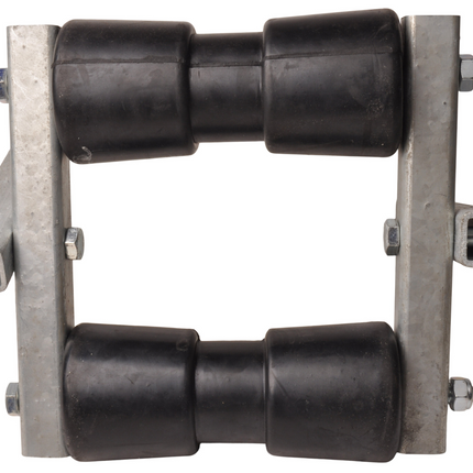 Cantonal Kippbarer Kielrollensatz - 183x85 mm - Hülse 30x30 mm - 2-teilig