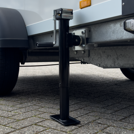 Cantonal Kippbarer und ausdrehbarer Stützfuß - 43-70 cm - 1000 kg - einschließlich Flansch
