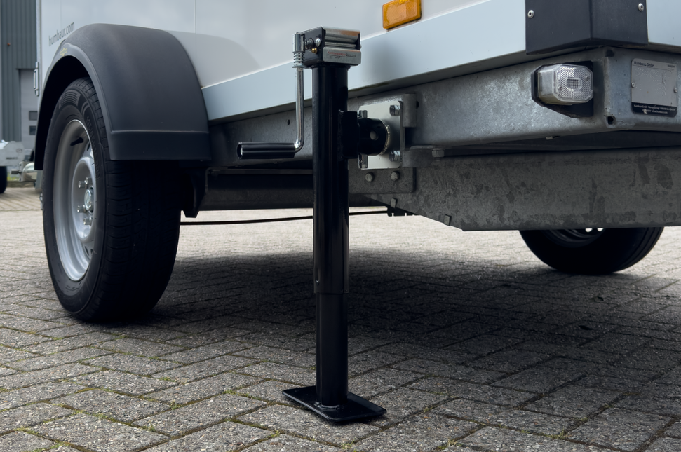 Cantonal Kippbarer und ausdrehbarer Stützfuß - 43-70 cm - 1000 kg - einschließlich Flansch