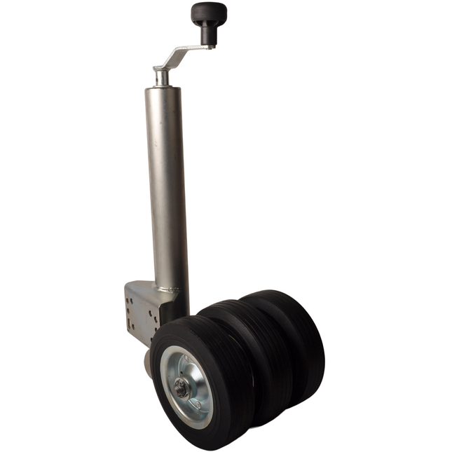 Cantonal Klappbares 60-mm Stützrad - 250 kg statische Tragfähigkeit - 3 feste Räder