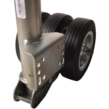 Cantonal Klappbares 60-mm Stützrad - 250 kg statische Tragfähigkeit - 3 feste Räder