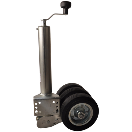 Cantonal Klappbares Stützrad - 60 mm - statische Tragfähigkeit: 250 kg - 3 feste Räder