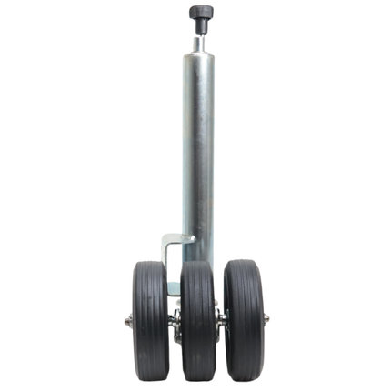 Cantonal Klappbares Stützrad - 60 mm - statische Tragfähigkeit: 250 kg - 3 feste Räder