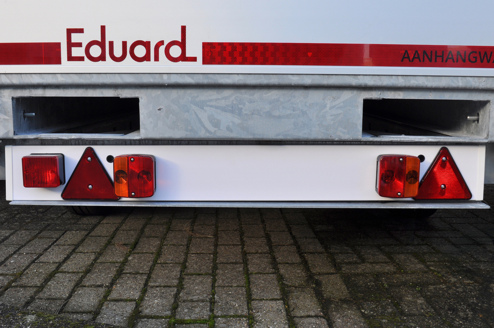 Cantonal Kompletter Lichtleiste für Anhänger mit 8-Meter-Kabel - 122 cm - 7-polig